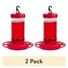 First Nature 2 PACK First Nature Hummingbird Feeder. 16 oz.