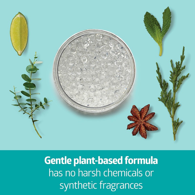 Medline Naturally Fresh Odor Eliminator Gel Beads, Neutral Scent with