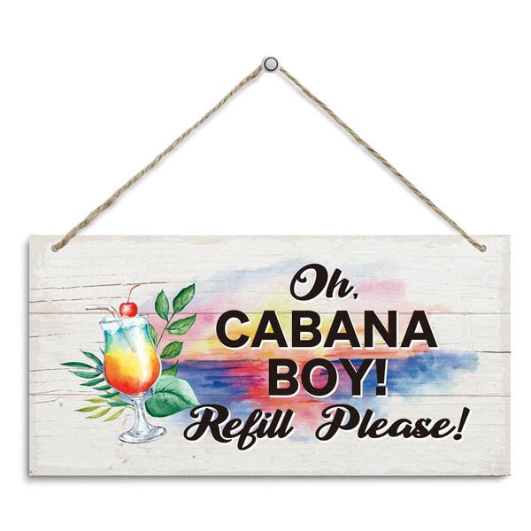 Bar Terrace Cabin Home Wall Decoration, Home Garden Yard Sign,