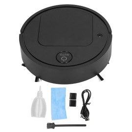 Robot Vacuum Cleaner 4 in 1 Spray Portable USB Rechargeable Obstacle Avoidance Mini Smart Sweeper for Home
