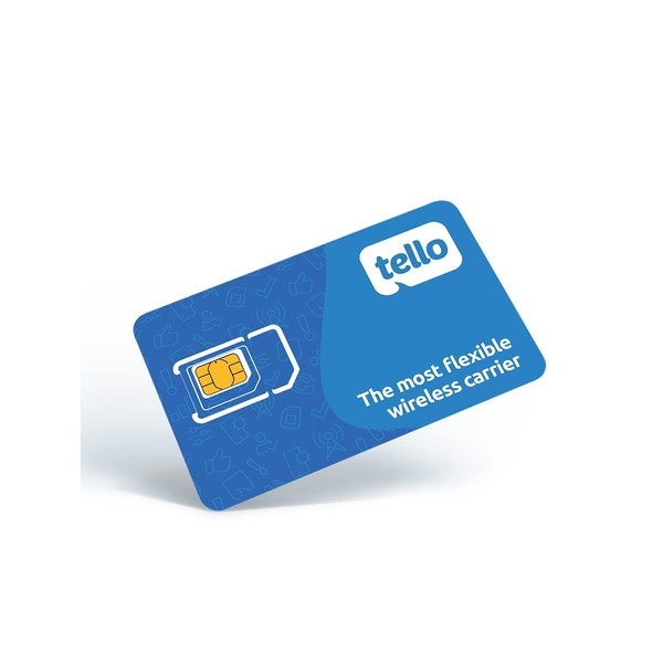 Tello Mobile - US Prepaid SIM Card (3 in 1)
