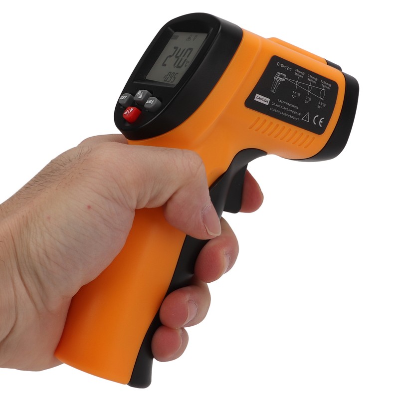 XRCLIF‑300E Digital Infrared Thermometer Non Contact Thermometer Temperature Measurement Tool