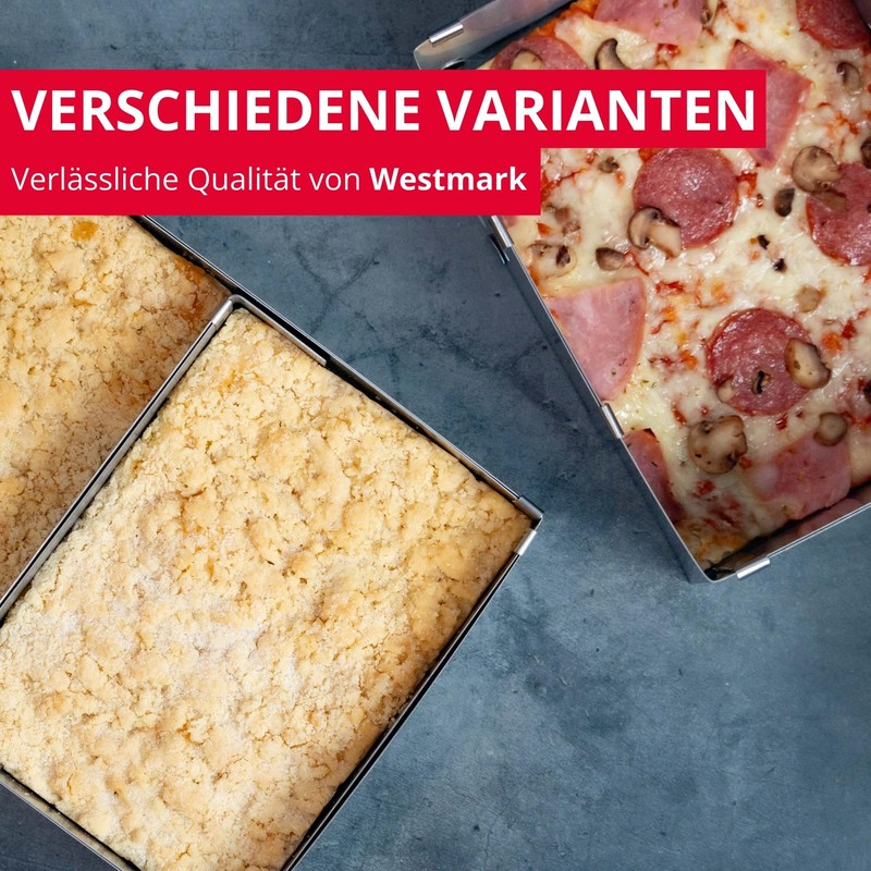 Westmark Baking Frame, Adjustable: 15.5 - 28 cm, Extra High: