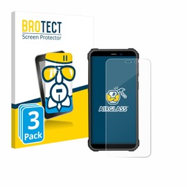 BROTECT Protective Glass for Oukitel G2 (Pack of 3) Protective Film Tempered Glass [Extremely Scratch-Resistant 9H, Anti-Fingerprint, Ultra Transparent]