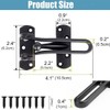 Litensh Door Chain Lock for Front Door, Swing Bar Door