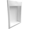 Saf-T-Duct Dryer Outlet Box, white
