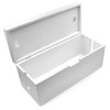 15 inch Bamboo Large Cable Management Box, Organizer Cord Box