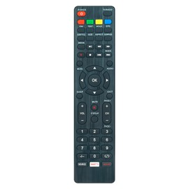 ALLIMITY Remote Control Compatible with MAJESTIC Polaroid LED LCD TV TVLED434K01 TVLED504K01 TVD228LED TVD232LED TVD224LED TVD-228LED TVD-232LED TVD-224LED