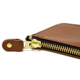 Tochigi Leather Coin Case, Nume Leather, Made in Japan, 7 Colors Free Dark Brown, Braun