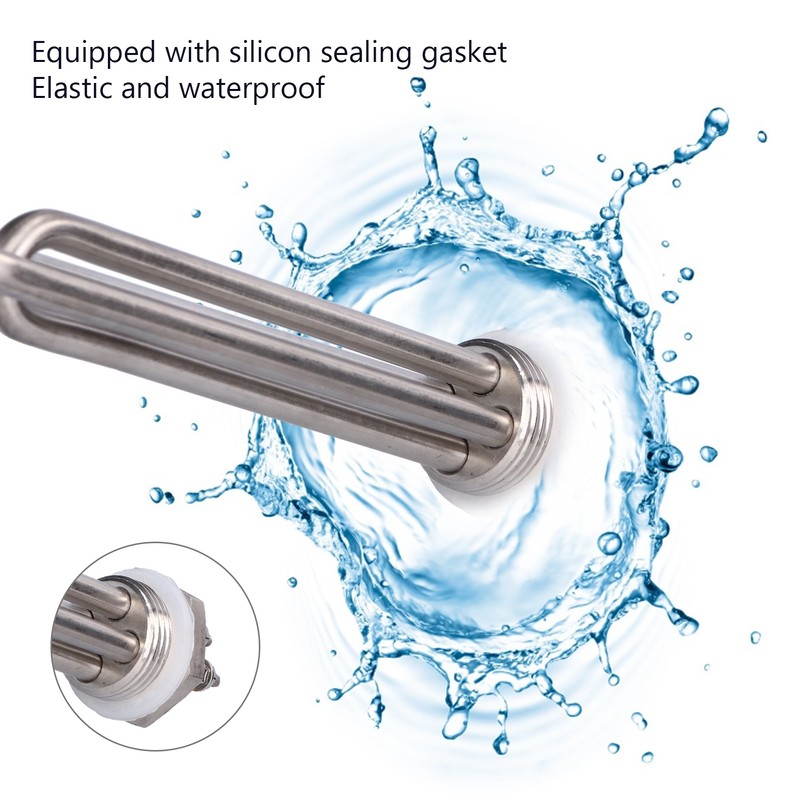 Heating Tube Electric Stainless Steel Rod Equipment Industrial Supplies 1in