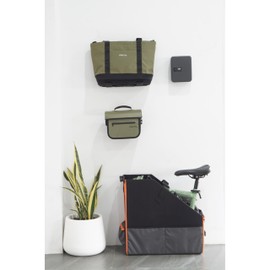 Vincita BagDock Wall Mount – Compatible with BT Folding Bike Front Bags | Wall Hook Storage Bracket