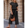 SHEWIN 2 Two Piece Outfits for Women 2025 Textured Lightweight