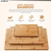 SliceElite 3pc Bamboo Cutting Board Set: Eco-friendly, durable chopping boards