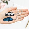 For GT Keychain，For GT Accessories 2022 2023 2024，Metal Keychain, It