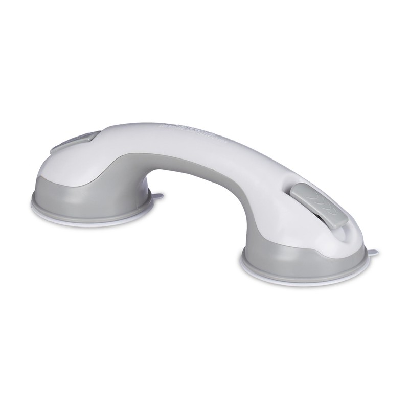 Relaxdays Suction Handle, Set of 2, Grab Bar for Shower