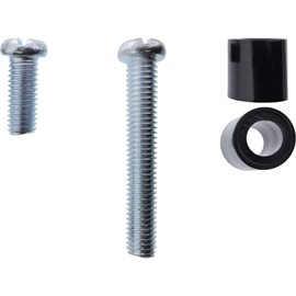 InLine 23100Y Set of 8 Screws 4x M8 x 20 mm 4x M8 x 50 mm and 4x 15 mm Spacers for Wall Mounting