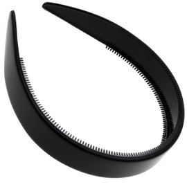 Camila Paris CP3013 French Fashion Headband for Women, Very Flexible with Teeth for Strong Hold Grip, Women's Hairband, No Slip Durable Styling Girls Hair Accessories, Made in France with Cellulose