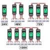 iSunergy Battery Equalizer, Voltage Balancer 12V/24V/48V/60V/72V/96V Battery Bank for Lead-Acid