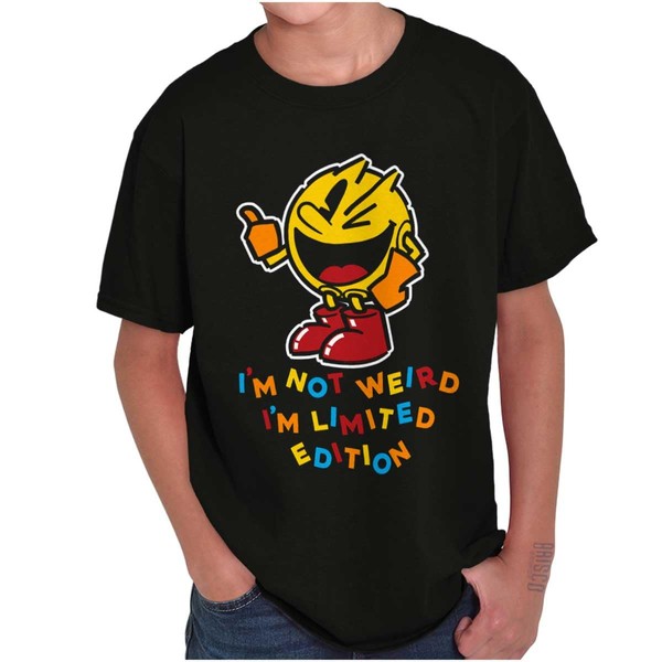 Pacman Not Weird I'm Limited Edition Crewneck T Shirts Boy