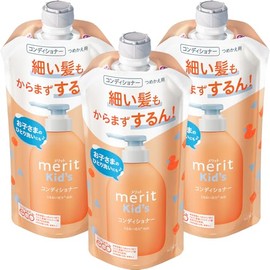 Merit Kids' Conditioner, Refill, 9.1 fl oz (285 ml), Set of 3