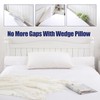 HOMBYS Wedge Pillow Headboard for Bed Gap,Foldable Bed Wedge Gap
