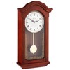 Bulova C4443 Baronet Chiming Clock, Finish, Mahogany