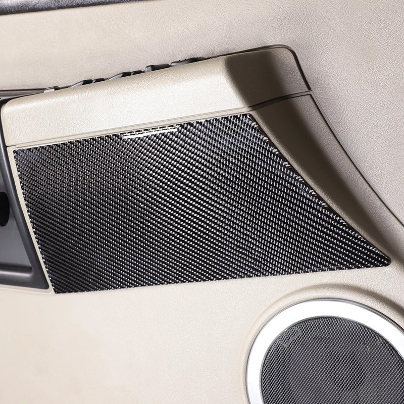 MODY Soft Carbon Fiber Inner Door Panel Trim Cover Sticker