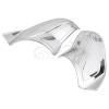 Unbranded Chrome Inner Frame Fairing Cover For Harley Touring Electra