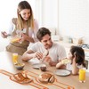 9Pcs Silicone Bread Sling Set for Dutch Oven with Dough