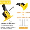 50pcs Tile Leveler Tile Tools Needle Exchangeable Reusable Tile Spacers