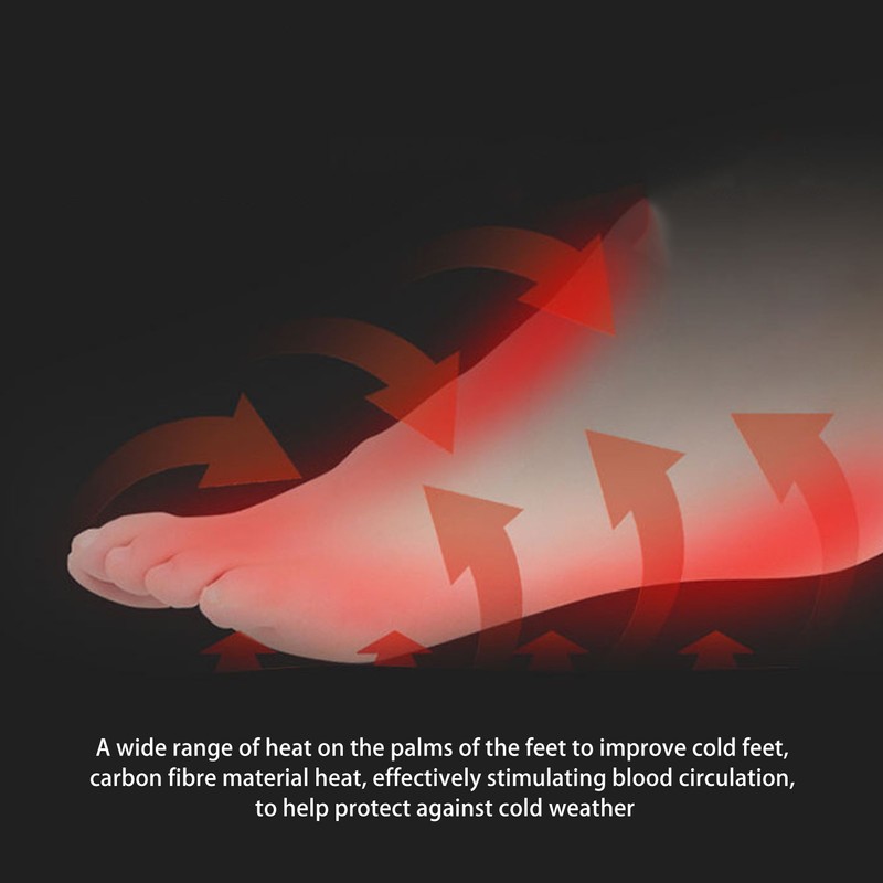 Heated Insoles 3 Speed Wireless Temperature Control Rechargeable Electric Heated