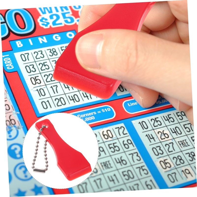 VILLFUL 10pcs Scraper Scratcher Scraper for Pottery Tickets Scratch Ticket