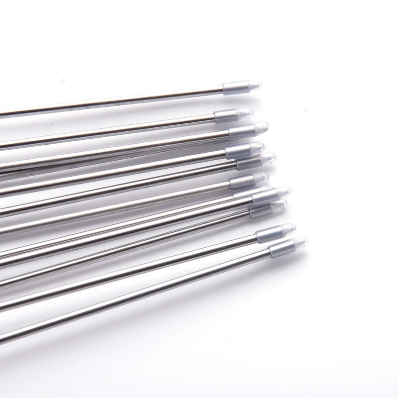 IMEEA Double Skewers for Grilling Thickened Stainless Steel Kebab BBQ