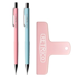 Sakura Crepas Mechanical Pencil Retorico Limited Set E (Sharp 0.3mm & 0.5mm + Book Clip) NS3R5RB-E