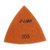 Z-Lion Diamond Electroplated Triangular Polishing Pads Grit 200 for Oscillating