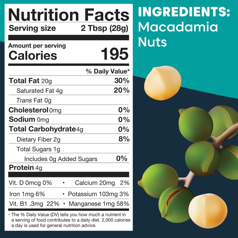 Wilderness Poets, Raw Macadamia Nut Butter - 3 Pack (8
