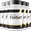 (5 Pack) Folifort Extra Strength Hair Growth Supplement, 300 Capsules - Advanced Hair Loss Support for Fuller, Thicker Hair
