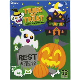 Darice Trick or Treat Coloring Book