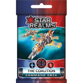 Star Realms Command Deck: The Coalition – Command Deck – Card Games for Adults Kids Family – 18 Cards per Pack