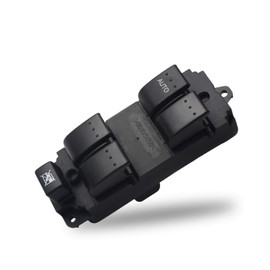 Travay Interruptor de control de ventanilla delantera izquierda del lado del conductor compatible con Mazda 3 2004-2009 Mazda 3 Sport 2009 BN8F66350, BN8F66350A
