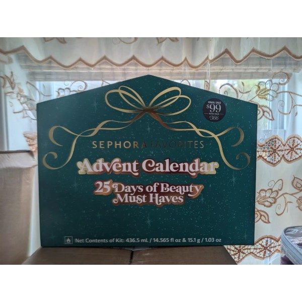Sephora Favorites Advent Calendar 25 Days Of Beauty 2024 Holiday