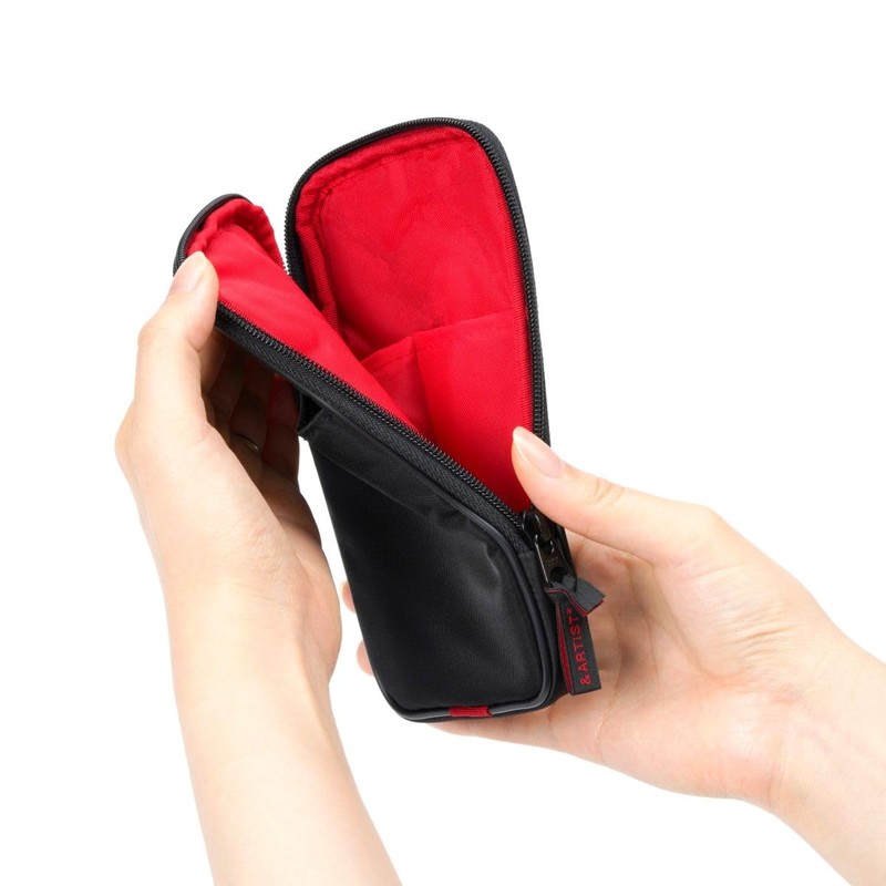 Cosmetic Pouch, Small, Slim Multi-Use Pouch, Simple & Basic 4WP-BS908