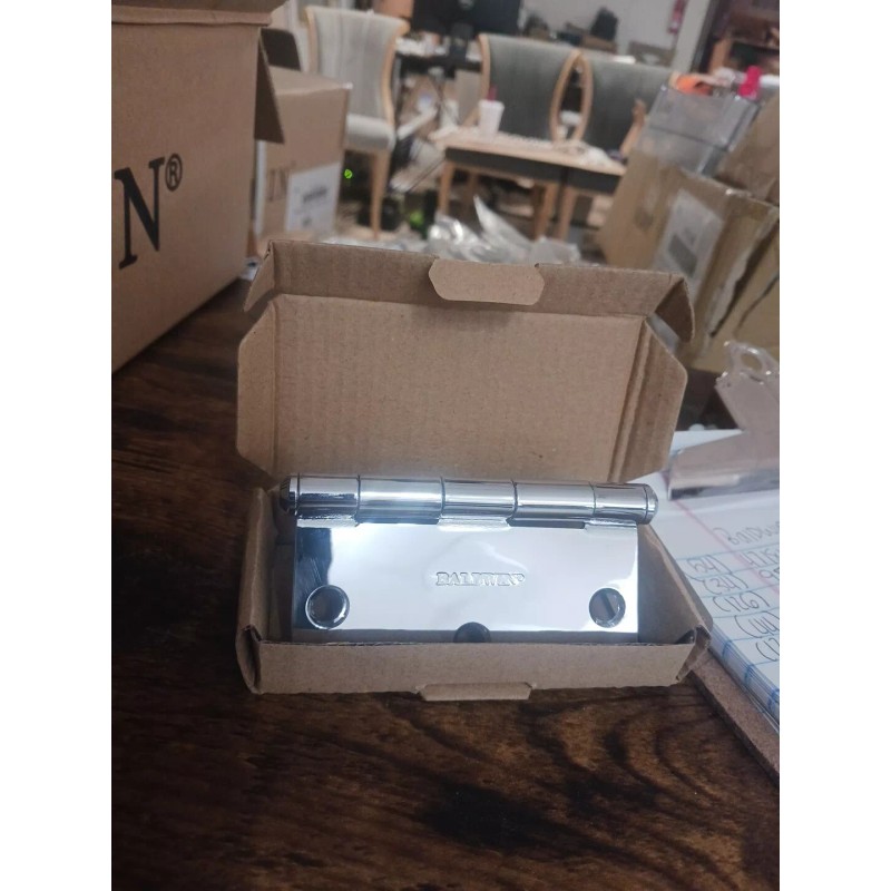 Baldwin SBR7025-003 Chrome 3.5 In Square Hinge