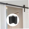 WHAMVOX Doorstop Barn Door Stopper Wall Protector Sturdy Zinc Alloy
