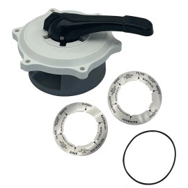 leizedong26 For Pentair 270068 HiFlow 1.5 Inch Multiport Valve Top Valve Assembly