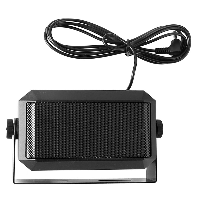 External Speaker Rectangular 3.5mm Plug Car Radio Speaker for Ham