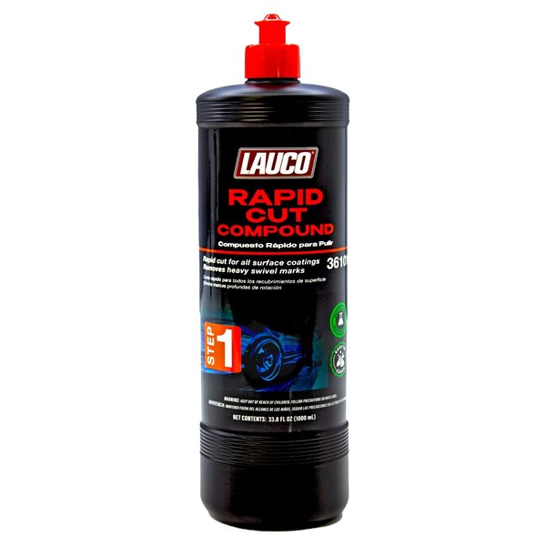 LAUCO Step 1 Automotive Buffing & Polishing Compound – Rapid