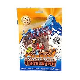 CANTINA STAR | Calamari Jerky (Dried Calamari) | OTSUMAMI | 2.8 oz - All Natural & Wild Caught