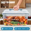 Hontent Large Glass Storage Containers with Lids 201oz Extra Large