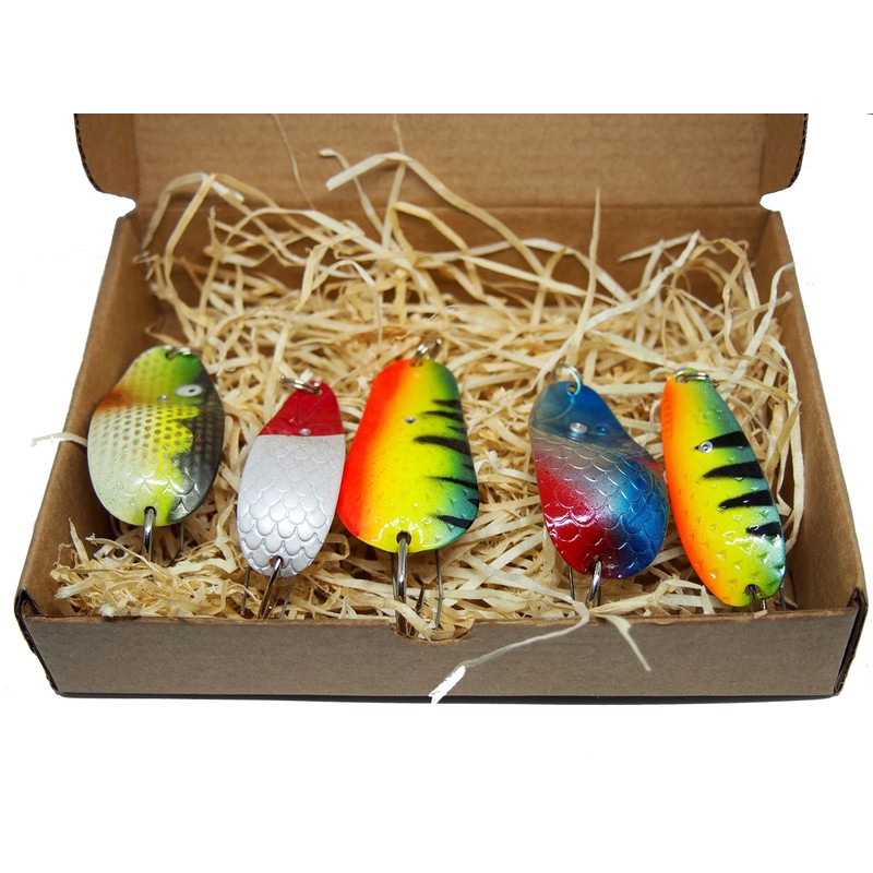 Weedless Fishing Spoon,Handmade in Europe, Pike Bait,bass Lure,Perch Tackle
